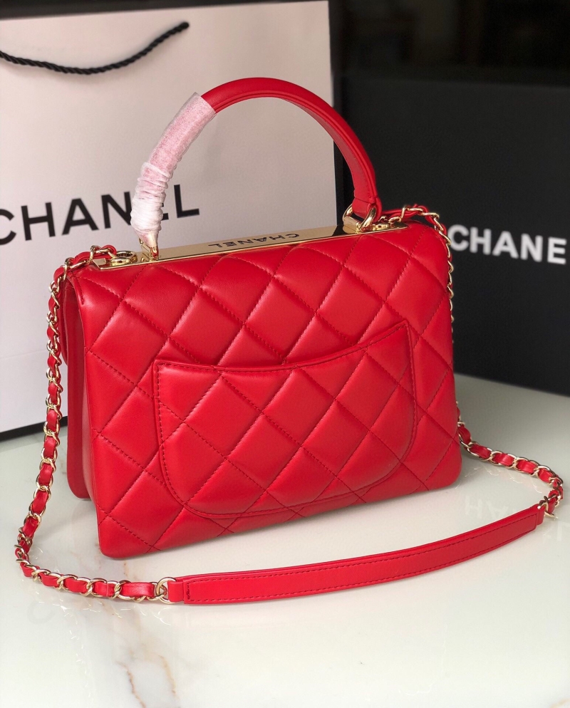 Ch**el top handle bags